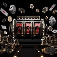bed 9777 slots section with casino-style entertainment themes